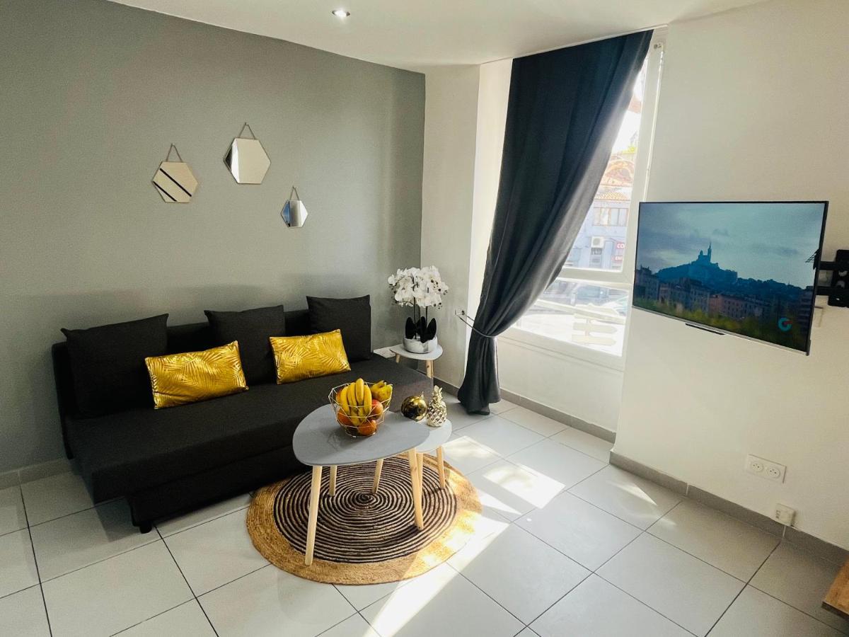 Superbe Duplex Design Neuf 2 Chambres, Climatise Tout Confort, Facile D,Acces Stationnement Gratuit มาร์กเซย ภายนอก รูปภาพ